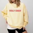 Baseball Mom Mama Baseball Lover Comfort Colors Sweatshirt Blue Spruce