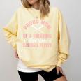Baseball Player Pitcher Catcher Baseball Mom Mother Comfort Colors Sweatshirt Blue Spruce