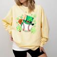 Baseball St Patricks Day Lucky Baseball Player Shamrock Comfort Colors Sweatshirt Blue Spruce Baseball St Patricks Day Lucky Baseball Player Shamrock Comfort Colors Sweatshirt Blue Spruce