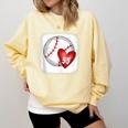 Bleached Custom Baseball Mom Number 55 Heart For Mom Comfort Colors Sweatshirt Blue Spruce Bleached Custom Baseball Mom Number 55 Heart For Mom Comfort Colors Sweatshirt Blue Spruce