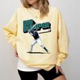 Cal Raleigh Seattle MLB Baseball Players MLBCRA205M Comfort Colors Sweatshirt Blue Spruce Cal Raleigh Seattle MLB Baseball Players MLBCRA205M Comfort Colors Sweatshirt Blue Spruce
