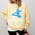 Da Pope Leo XIV Baseball Comfort Colors Sweatshirt Blue Spruce Da Pope Leo XIV Baseball Comfort Colors Sweatshirt Blue Spruce