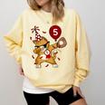 Dabbing Cool Cat Baseball 5th Birthday Comfort Colors Sweatshirt Blue Spruce Dabbing Cool Cat Baseball 5th Birthday Comfort Colors Sweatshirt Blue Spruce