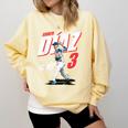 Edwin Diaz Los Angeles D Baseball Players MLBEDD204M Comfort Colors Sweatshirt Blue Spruce