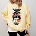 My Favorite Ballers Call Me Mom Basketball Mom Baseball Mom Comfort Colors Sweatshirt Blue Spruce My Favorite Ballers Call Me Mom Basketball Mom Baseball Mom Comfort Colors Sweatshirt Blue Spruce