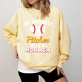 My Favorite Pitcher Calls Me MomMom Pitcher Baseball Mom Mom Comfort Colors Sweatshirt Blue Spruce My Favorite Pitcher Calls Me MomMom Pitcher Baseball Mom Mom Comfort Colors Sweatshirt Blue Spruce