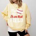 My Heart Is On That Field Baseball Player Baseball Mom Comfort Colors Sweatshirt Blue Spruce My Heart Is On That Field Baseball Player Baseball Mom Comfort Colors Sweatshirt Blue Spruce