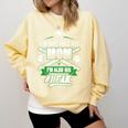 I'm Not Just His Mom I'm His Number 1 Fan Baseball Mommy Comfort Colors Sweatshirt Blue Spruce