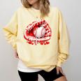 Kid Drip Ice Cream Baseball Heart Catcher Valentines Day Boy Comfort Colors Sweatshirt Blue Spruce Kid Drip Ice Cream Baseball Heart Catcher Valentines Day Boy Comfort Colors Sweatshirt Blue Spruce