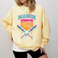 Mason 41 Meme Ice Cream Drip Baseball Birthday Costume Comfort Colors Sweatshirt Blue Spruce Mason 41 Meme Ice Cream Drip Baseball Birthday Costume Comfort Colors Sweatshirt Blue Spruce