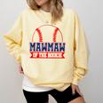 Mawmaw Rookie Of Year 1st Birthday Baseball Theme Matching Comfort Colors Sweatshirt Blue Spruce Mawmaw Rookie Of Year 1st Birthday Baseball Theme Matching Comfort Colors Sweatshirt Blue Spruce