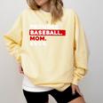 Proudest Baseball Mom Ever Comfort Colors Sweatshirt Blue Spruce