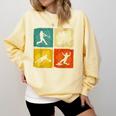 Retro Style Baseball Lover Playing Men Women Kids Baseball Comfort Colors Sweatshirt Blue Spruce Retro Style Baseball Lover Playing Men Women Kids Baseball Comfort Colors Sweatshirt Blue Spruce