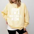 Sarcastic Bruh Baseball Mom Fan Gear For Mama Life Comfort Colors Sweatshirt Blue Spruce Sarcastic Bruh Baseball Mom Fan Gear For Mama Life Comfort Colors Sweatshirt Blue Spruce