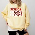 Senior Night Class Of 2026 Baseball Seniors Matching Team Comfort Colors Sweatshirt Blue Spruce