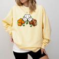 Shamrock Baseball Basketball Football St Patricks Day Comfort Colors Sweatshirt Blue Spruce Shamrock Baseball Basketball Football St Patricks Day Comfort Colors Sweatshirt Blue Spruce