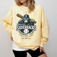 Sioux City Silverbacks Retro Minor League Baseball Comfort Colors Sweatshirt Blue Spruce Sioux City Silverbacks Retro Minor League Baseball Comfort Colors Sweatshirt Blue Spruce