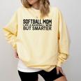 Softball Mom Like A Baseball Mom But Smarter Comfort Colors Sweatshirt Blue Spruce Softball Mom Like A Baseball Mom But Smarter Comfort Colors Sweatshirt Blue Spruce