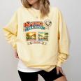 Spring Training 2026 Retro Postcard Baseball Premium Tri-Blend Comfort Colors Sweatshirt Blue Spruce