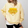 Strike Out Childhood Cancer Boys Baseball Drip Gold Ribbon Comfort Colors Sweatshirt Blue Spruce Strike Out Childhood Cancer Boys Baseball Drip Gold Ribbon Comfort Colors Sweatshirt Blue Spruce