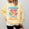 I Survived 67 Days Of School Baseball Drip Six Seven Meme Comfort Colors Sweatshirt Blue Spruce I Survived 67 Days Of School Baseball Drip Six Seven Meme Comfort Colors Sweatshirt Blue Spruce