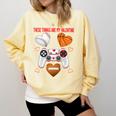 Valentines Day Boys Men Hearts Gaming Football Baseball Love Premium Tri-Blend Comfort Colors Sweatshirt Blue Spruce Valentines Day Boys Men Hearts Gaming Football Baseball Love Premium Tri-Blend Comfort Colors Sweatshirt Blue Spruce