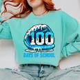 100 Days Of School Baseball Drip Ice Cream Kid Boy 100th Day Comfort Colors Sweatshirt Butter 100 Days Of School Baseball Drip Ice Cream Kid Boy 100th Day Comfort Colors Sweatshirt Butter
