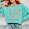 67 33 Days Of School Baseball Drip 100 Days Of School Comfort Colors Sweatshirt Butter