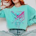67 Baseball Drip Six Seven Gen Alpha Slag Comfort Colors Sweatshirt Butter