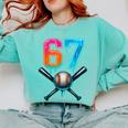 67 Baseball Meme Cool Drip Number 67 Player Or 67th Birthday Comfort Colors Sweatshirt Butter 67 Baseball Meme Cool Drip Number 67 Player Or 67th Birthday Comfort Colors Sweatshirt Butter