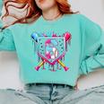 6th Birthday Boys Baseball Ice Cream Drip Boys Baseball Comfort Colors Sweatshirt Butter 6th Birthday Boys Baseball Ice Cream Drip Boys Baseball Comfort Colors Sweatshirt Butter