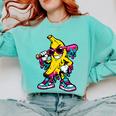 Banana Baseball Drip Comfort Colors Sweatshirt Butter