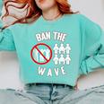 Baseball Ban The Wave Baseball Mom Player Coach Fan Comfort Colors Sweatshirt Butter Baseball Ban The Wave Baseball Mom Player Coach Fan Comfort Colors Sweatshirt Butter