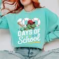 Baseball Dinosaur 100 Days Of School Kids Theme Comfort Colors Sweatshirt Butter Baseball Dinosaur 100 Days Of School Kids Theme Comfort Colors Sweatshirt Butter
