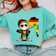 Baseball Drip Ice Cream Boys Youth Kids History Month Comfort Colors Sweatshirt Butter Baseball Drip Ice Cream Boys Youth Kids History Month Comfort Colors Sweatshirt Butter