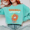 Baseball Lifestyle Ice Cream Drip Baseball Glove Crossed Bat Comfort Colors Sweatshirt Butter Baseball Lifestyle Ice Cream Drip Baseball Glove Crossed Bat Comfort Colors Sweatshirt Butter