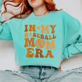 In My Baseball Mom Era For Mama Comfort Colors Sweatshirt Butter In My Baseball Mom Era For Mama Comfort Colors Sweatshirt Butter