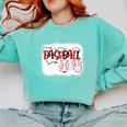Baseball Mom Mommy Baseball Player Premium Comfort Colors Sweatshirt Butter Baseball Mom Mommy Baseball Player Premium Comfort Colors Sweatshirt Butter
