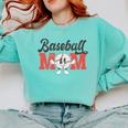 Baseball Mom Retro Distressed Baseball Family Matching Comfort Colors Sweatshirt Butter Baseball Mom Retro Distressed Baseball Family Matching Comfort Colors Sweatshirt Butter