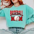 Baseball Mom Sports Red Comfort Colors Sweatshirt Butter Baseball Mom Sports Red Comfort Colors Sweatshirt Butter