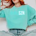 BSBL SZN Baseball Season Game Day Boys Girls Youth Premium Tri-Blend Comfort Colors Sweatshirt Butter BSBL SZN Baseball Season Game Day Boys Girls Youth Premium Tri-Blend Comfort Colors Sweatshirt Butter