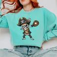 Dabbing Pirate Skeleton Baseball Dab Costume Boys Kids Men Comfort Colors Sweatshirt Butter Dabbing Pirate Skeleton Baseball Dab Costume Boys Kids Men Comfort Colors Sweatshirt Butter