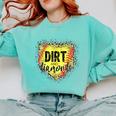 Dirt And Diamonds Baseball Leopard Baseball Mom Comfort Colors Sweatshirt Butter Dirt And Diamonds Baseball Leopard Baseball Mom Comfort Colors Sweatshirt Butter