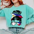 Filipina Baseball Mom Philippines Flag Baseball Girl Comfort Colors Sweatshirt Butter Filipina Baseball Mom Philippines Flag Baseball Girl Comfort Colors Sweatshirt Butter