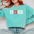 FO23VER Trendy Number 23 Baseball Team Sport For Women Men Comfort Colors Sweatshirt Butter FO23VER Trendy Number 23 Baseball Team Sport For Women Men Comfort Colors Sweatshirt Butter