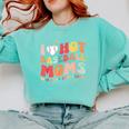 Groovy Retro I Love Hot Baseball Moms With After Game Snacks Comfort Colors Sweatshirt Butter Groovy Retro I Love Hot Baseball Moms With After Game Snacks Comfort Colors Sweatshirt Butter
