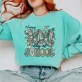 Happy 100th Day Of School Baseball Camo Boys Kids Toddler Comfort Colors Sweatshirt Butter