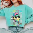 I Hit 100 Days Of School Baseball Drip 100th Day Of School Comfort Colors Sweatshirt Butter I Hit 100 Days Of School Baseball Drip 100th Day Of School Comfort Colors Sweatshirt Butter