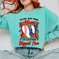 I'm Their Biggest Fan Volleyball Baseball Mom Comfort Colors Sweatshirt Butter I'm Their Biggest Fan Volleyball Baseball Mom Comfort Colors Sweatshirt Butter