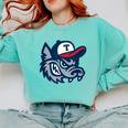 Jarrell Storm Chasers Baseball Big Logo Comfort Colors Sweatshirt Butter